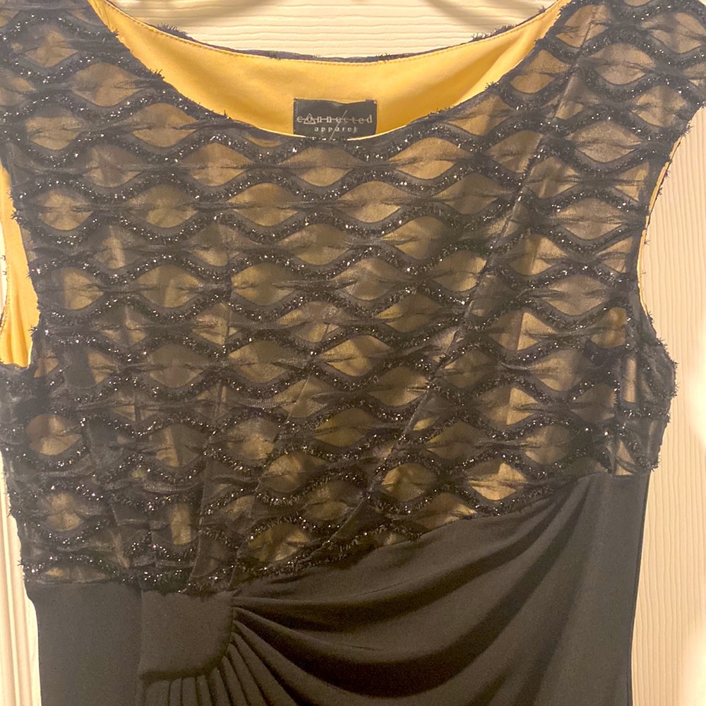 Connected Black dress